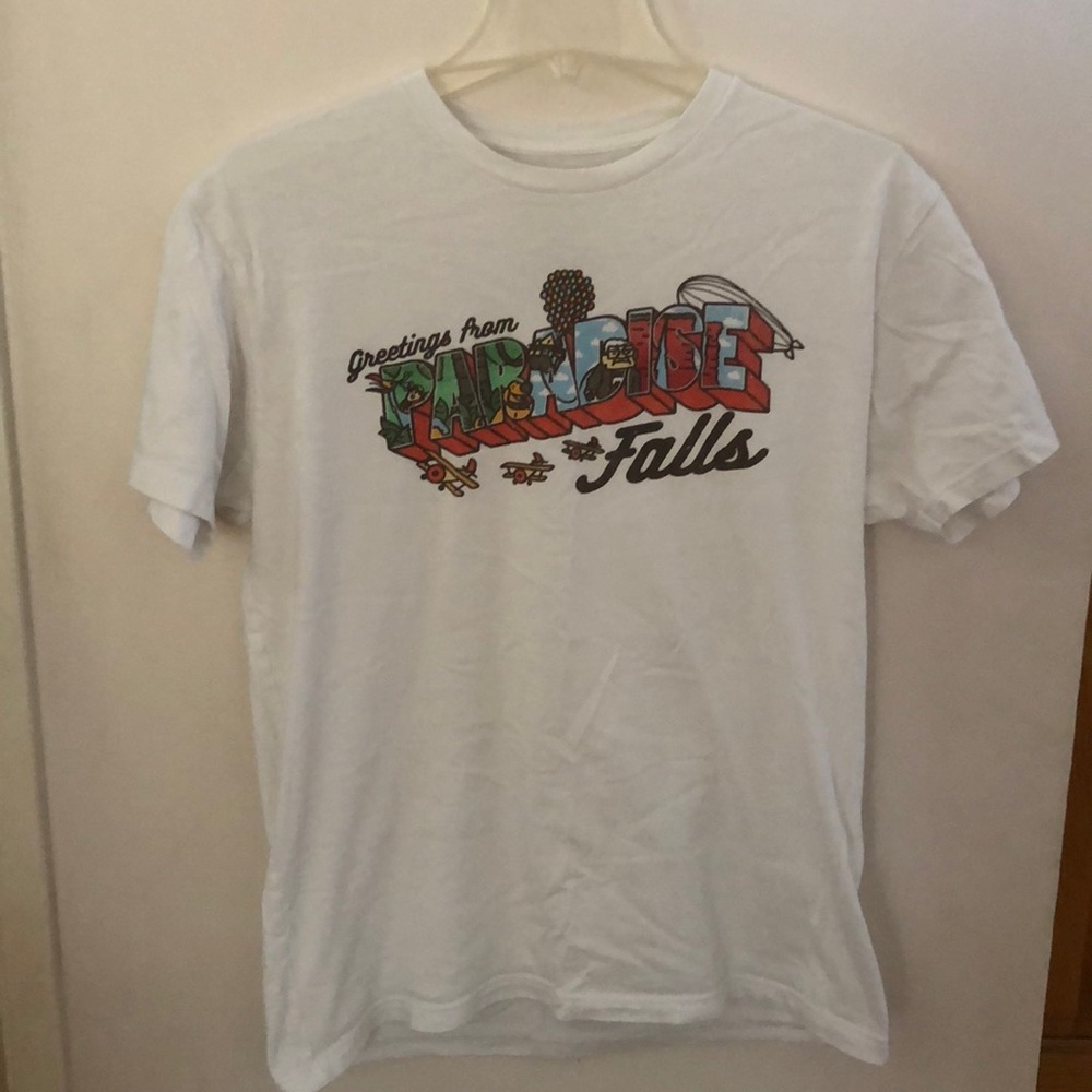 Disney Pixar Up Paradise Falls T Shirt